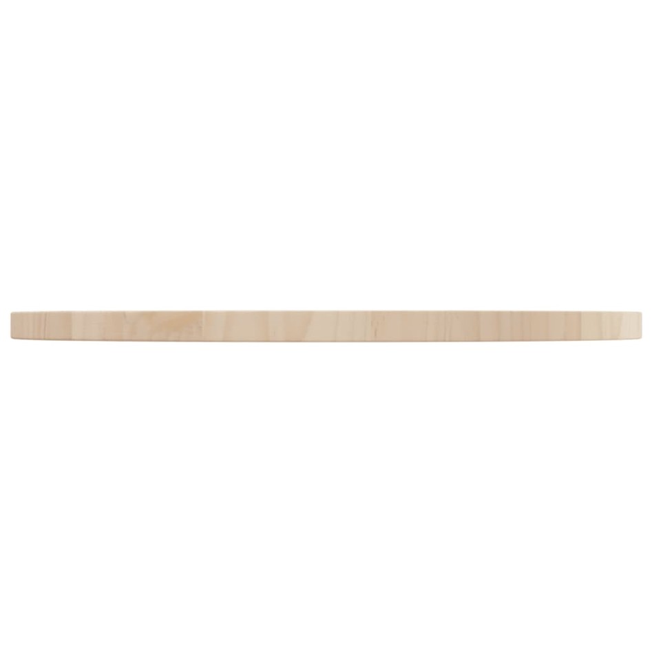 Superficie de mesa madera maciza de pino Ø60x2,5