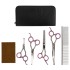 Set de tijeras de peluquería canina 5 piezas acero