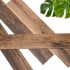 WallArt Tablones aspecto madera de roble Barnwood marrón