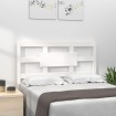 Cabecero de cama madera maciza de pino blanco 95,5x4x100 cm
