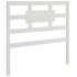 Cabecero de cama madera maciza de pino blanco 95,5x4x100