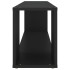 Mueble para TV madera contrachapada negro 100x24x32
