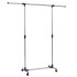 Perchero ajustable acero inoxidable 165x44x150 cm