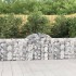 Cesta de gaviones forma arco hierro galvanizado