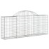 Cesta de gaviones forma arco hierro galvanizado