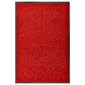 Felpudo lavable rojo 60x90