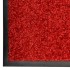 Felpudo lavable rojo 60x90