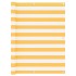 Toldo para balcón tela oxford blanco y amarillo 120x600