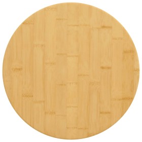 Tablero de mesa de bambú Ø50x1,5