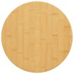 Tablero de mesa de bambú Ø50x1,5 cm