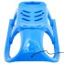 Trineo para niños polipropileno azul 102,5x40x23