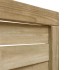 Puerta de jardín madera de pino impregnada verde 100x75