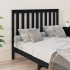 Cabecero de cama madera maciza de pino negro 146x6x101