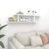 Estante de pared para TV madera contrachapada 125x18x23