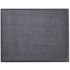 Alfombra de entrada de PVC gris, 90 x 150
