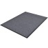 Alfombra de entrada de PVC gris, 90 x 150