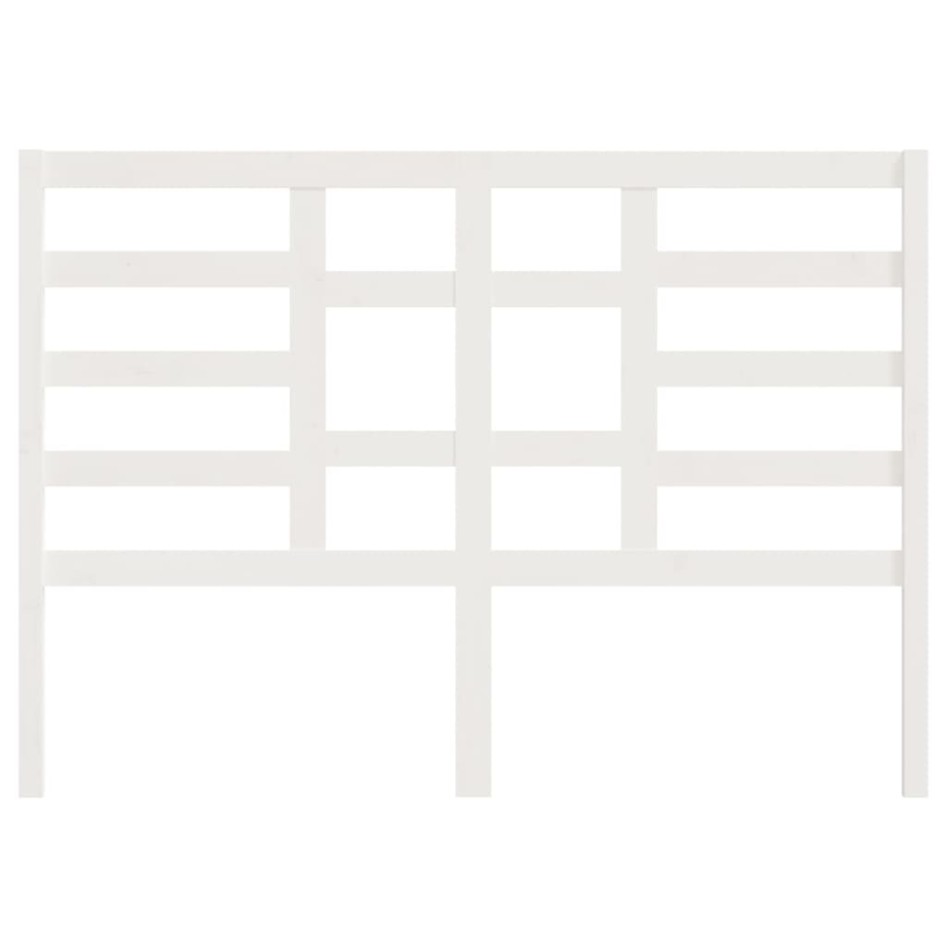 Cabecero de cama madera maciza de pino blanco 166x4x104