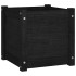 Jardinera de madera maciza de pino negro 40x40x40
