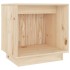 Mesita de noche de madera maciza de pino 40x30x40