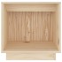 Mesita de noche de madera maciza de pino 40x30x40