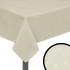 Manteles de mesa 5 unidades crema 170x130
