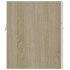 Armario para lavabo contrachapada blanco roble 41x38,5x46