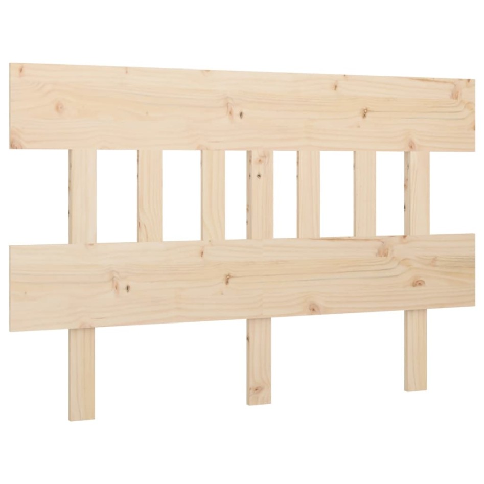 Cabecero de cama madera maciza de pino 143,5x3x81