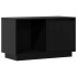 Mueble de TV de madera maciza de pino negro 74x35x44