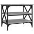 Mesa auxiliar madera contrachapada gris Sonoma 55x38x45
