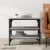 Mesa auxiliar madera contrachapada gris Sonoma 55x38x45