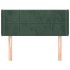 Cabecero de terciopelo verde oscuro 83x16x78/88