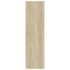 Set de muebles para TV 3 pzas madera contrachapada roble