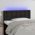 Cabecero con LED de tela negro 80x5x78/88