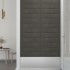 Paneles de pared 12 uds terciopelo gris oscuro 60x15 cm 1,08