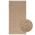 Alfombra ZIZUR apariencia de yute interior y exterior 80x150