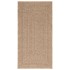 Alfombra ZIZUR apariencia de yute interior y exterior 80x150
