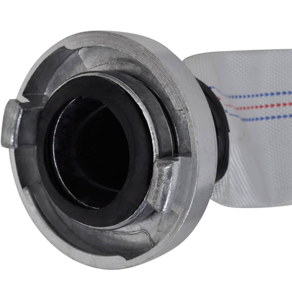 Manguera plana contra incendios 20 m con acoplamientos