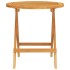 Mesa bistró de terraza madera maciza de acacia Ø46x47