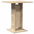 Mesa de bistró contrachapada color roble Sonoma 60x60x75