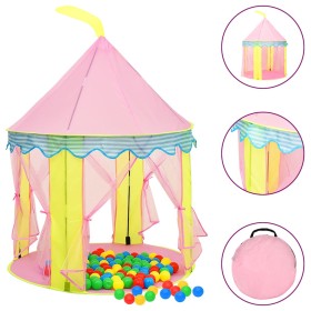 Tienda de juegos para niños rosa 100x100x127