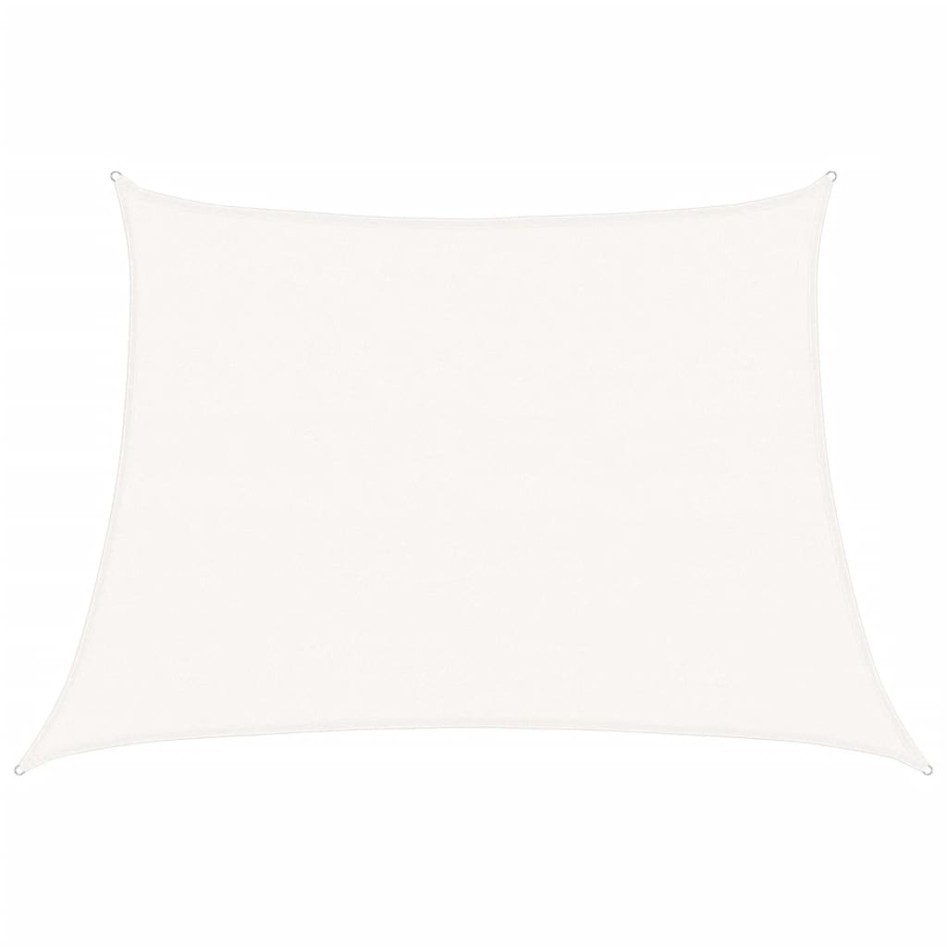 Toldo de vela blanco HDPE 160 g/m² 4/5x3