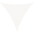 Toldo de vela blanco HDPE 160 g/m² 4x4x4