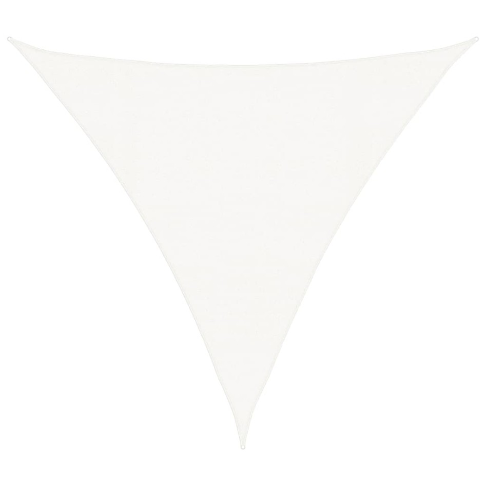 Toldo de vela blanco HDPE 160 g/m² 4x4x4