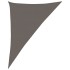 Toldo de vela gris antracita HDPE 160 g/m² 4x5x6,8