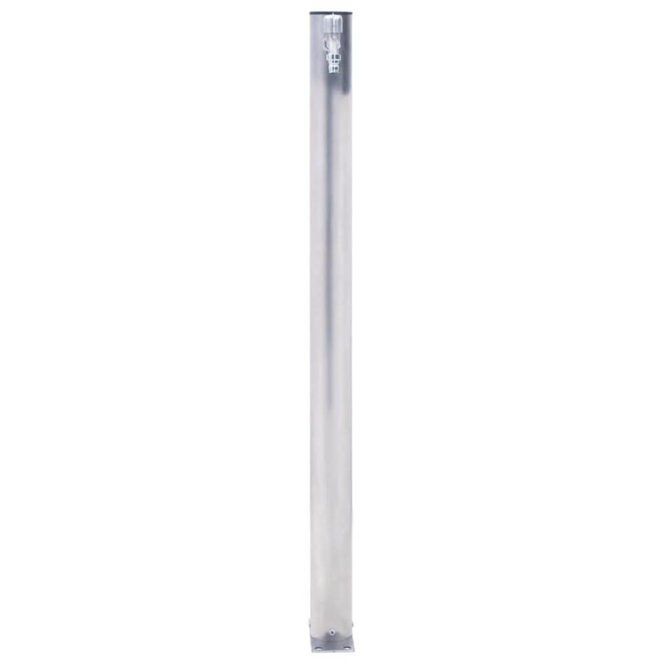 Fuente de agua para jardín acero inoxidable redonda 80