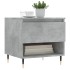 Mesa de centro madera de ingeniería gris hormigón 50x46x50