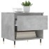 Mesa de centro madera de ingeniería gris hormigón 50x46x50