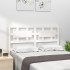Cabecero de cama madera maciza de pino blanco 205,5x4x100