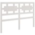 Cabecero de cama madera maciza de pino blanco 205,5x4x100