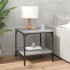 Mesa de centro madera contrachapada gris Sonoma 50x50x40
